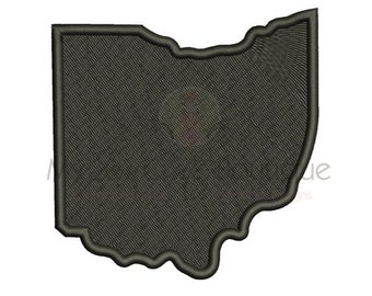 Ohio State Embroidery Designs - Machine Embroidery Designs - 8 Sizes - Instant Download