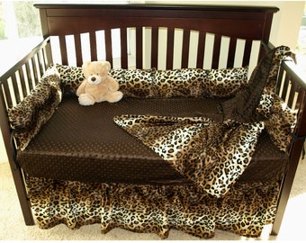 leopard bedding etsy leopard sheet set