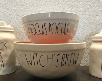 Rae Dunn inspire hocus pocus & witchs brew vinyl decal