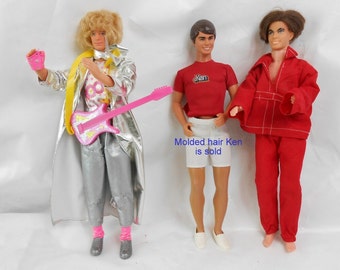Vintage Ken dolls Barbie and friends 1968 Ken Dolls Barbie boyfriend Ken Vintage Barbie and friends rock star Ken beach boy Ken