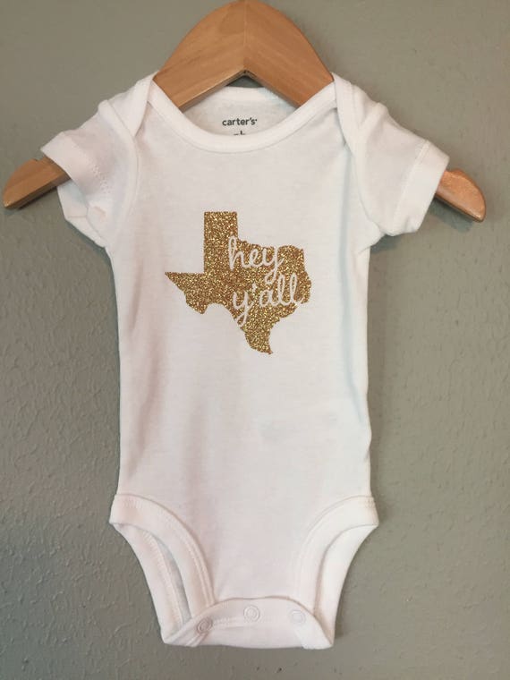 Hey Y'all Texas Baby Clothes Texas Baby One Piece