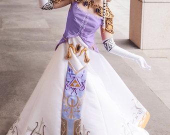 Princess Zelda Cosplay Costume from the Legend of Zelda, Halloween costume