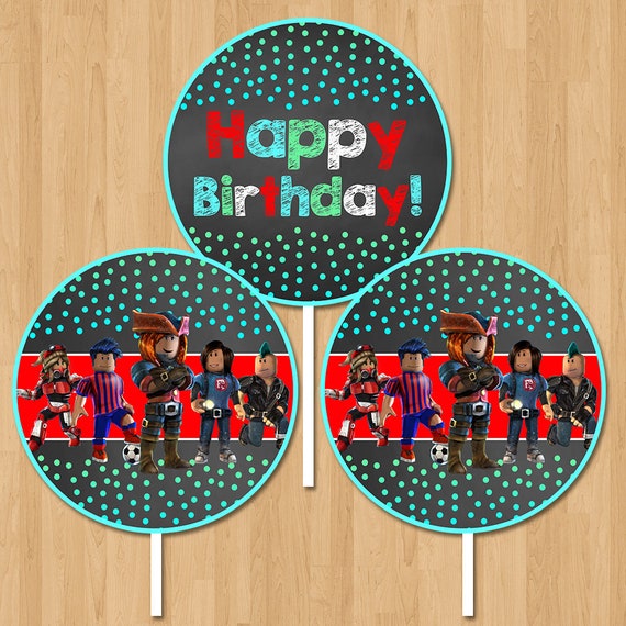 Free Roblox Birthday Printables