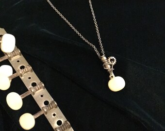 Classical Axe - Tuning Peg Pendant Necklace