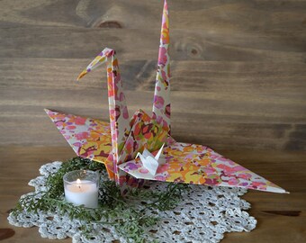 Giant Origami Paper Crane, Peace Crane
