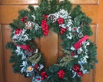 Woodland Christmas Wreath
