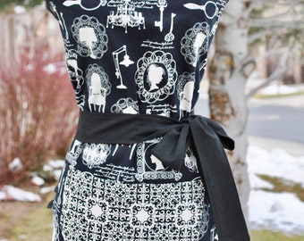 Victorian Style Reversible Apron