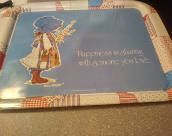 1974 Holly Bobbie Serving Tray