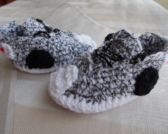 crochet yeezy booties