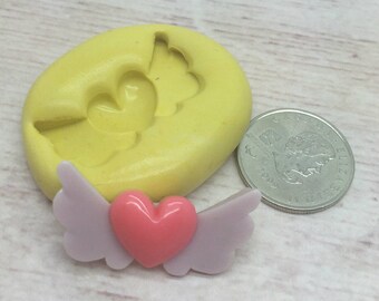 Heart Wing Silicone Mold