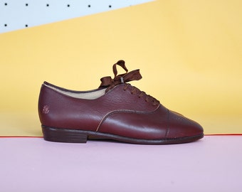 80s STRINGATE oxford PREPPY CLASSICO Oxford IN inglese Oxford moderna di francesine domani oxfords oxfords mod / taglie US 5,5 / 3 uk / 35,5 UE