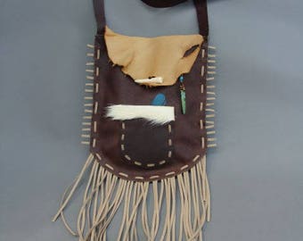Primitive Leather Handbag