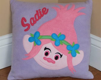 Princess Poppy Troll Pillow