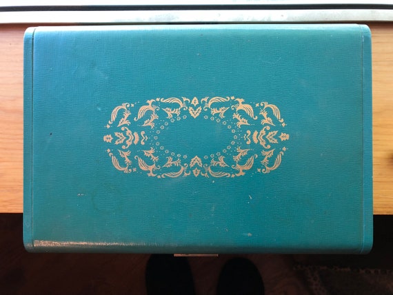 Farrington Jewelry Box Enchanting Vintage Green Farrington Genuine Texol Two Tiered Jewelry Box Farrington Jewelry Box Enchanting Vintage Green Farrington Genuine Texol Two Tiered Jewelry Box
