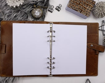 100 leaves 120g blank paper A5 Filofax BLAN-A5-x0