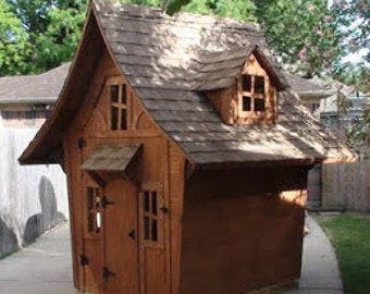 Storybook Cottage 2 plans - Playhouse / Shed