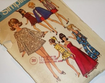 Retro Barbie Hippie Wardrobe Sewing Pattern
