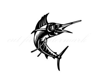 Sailfish decal | Etsy