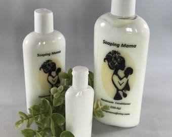 Lavender and Rosemary Conditioner, Handmade Conditioner, Natural Oils, Jojoba Oil, Hair Conditioner, Any Hair Type Conditioner