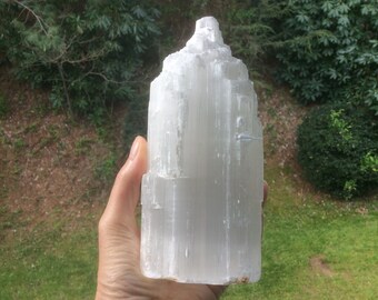 Selenite Gypsum Crystal Tower