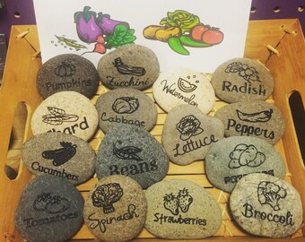 Stone Garden Markers