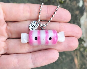 Grape Salt Water Taffy Purse Charm