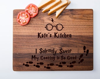 Customized Harry Potter Cutting Board Personalized Cutting Board Harry Potter Always Chopping Board Custom Harry Potter Gifts