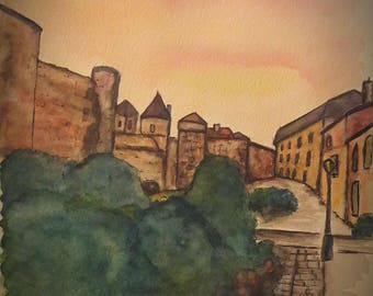 The blue Fern Street