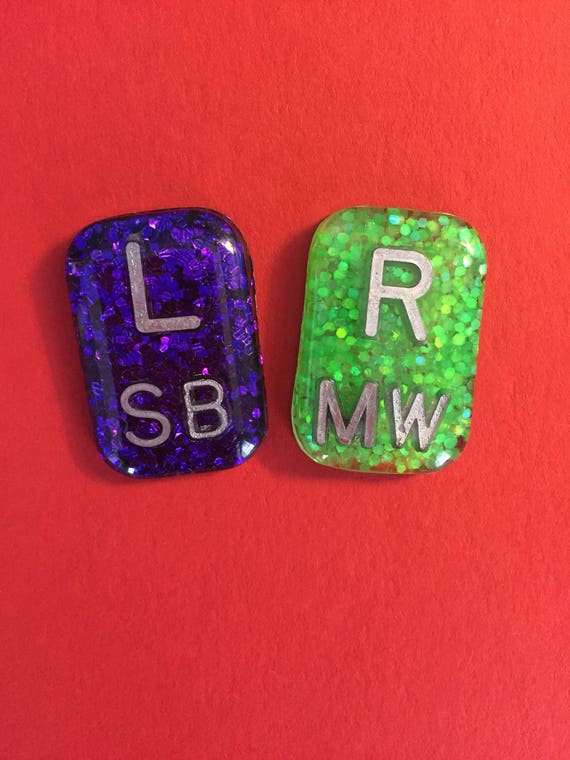 Rectangle Glitter Xray Markers