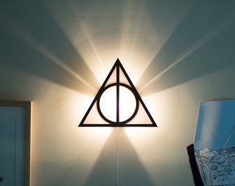 Harry Potter Deathly Hallows wall sconce