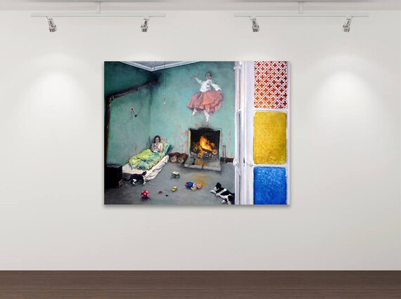 Der Kosmos in mir - Kunstdruck Gemälde von Stephanie Oncken Der Kosmos in mir - Kunstdruck Gemälde von Stephanie Oncken