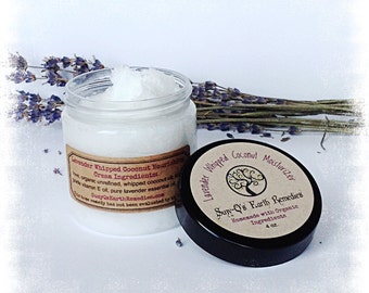 Whipped Coconut Moisturizer & Makeup Remover; Certified Organic Ingredients, Reiki-Infused