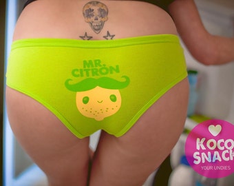 Citron Panties - Citron Knickers - Citron Underwear - Cute Citron