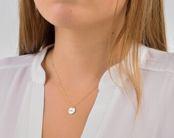 Simple Kappa Kappa Gamma Necklace, K K G Charm Necklace, Sterling Silver Kappa Necklace, Kappa Charm Necklace, KKG Charm Necklace