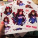 Cute D.Va Overwatch vinyl stickers #11
