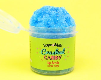 Crushed Candy Lip Scrub / Sugar Scrub / Lip Balm / Vegan Lip
