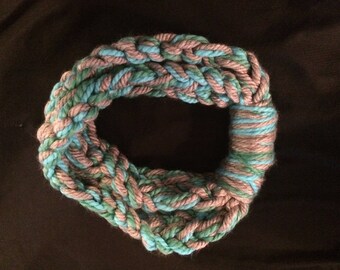 Braided scarf/ necklace scarf