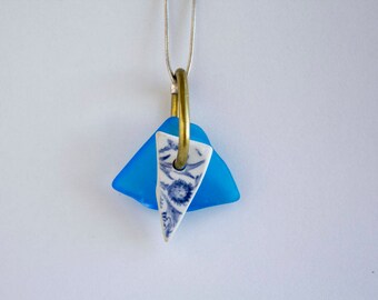 Construction-01 - Mixed Media Necklace