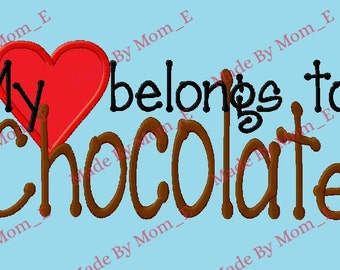 My heart belongs to Chocolate