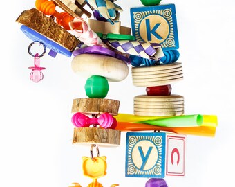 Three Tier Addiction Bird Toy