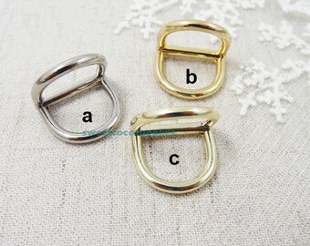 0.7"(inner diameter)Heavy duty D-rings, conjoined D-rings, bag accessories.4 pcs