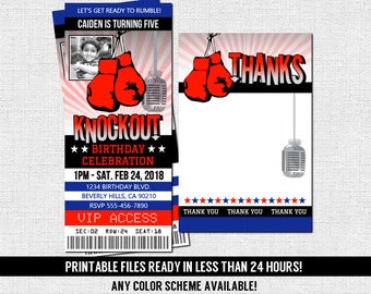 VOLLEYBALL TICKET INVITATIONS Birthday Party print your