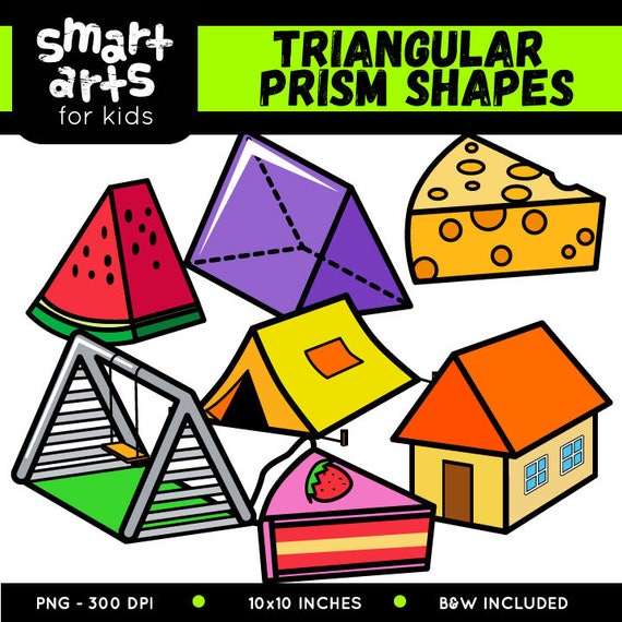 Triangular Prism Shapes Clip Art Cartoon digital graphics