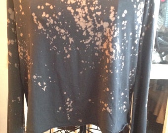 Zara splatter print top large