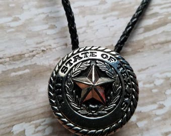 NEW!!!! Texas State Seal Bolo Tie