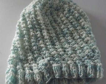 Shetland ,Handspun ,Hand knit , Hand Dyed Tam