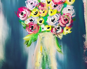Mama Bouquet #1 8x10 Original
