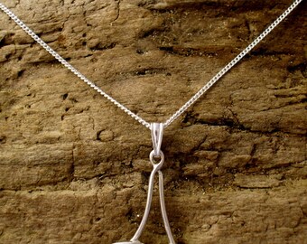 Art Nouveau Necklace, Celtic Pendant, Silver, Handmade, Celtic Knotwork necklace, Art Nouveau pendant, Celtic knot Jewellery,