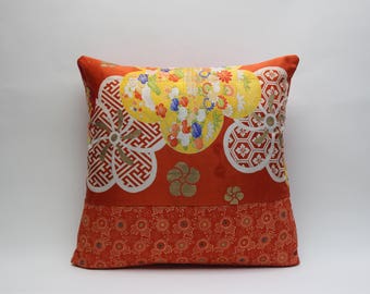 Vintage Two Kimono Pillow