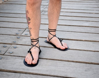 Barefoot Sandal, Men Sandals, Black Color, Sandals, Barefoot, Black Barefoot, Summer Sandals, Beach Sandals, Sparta Sandals, Genuine Leather